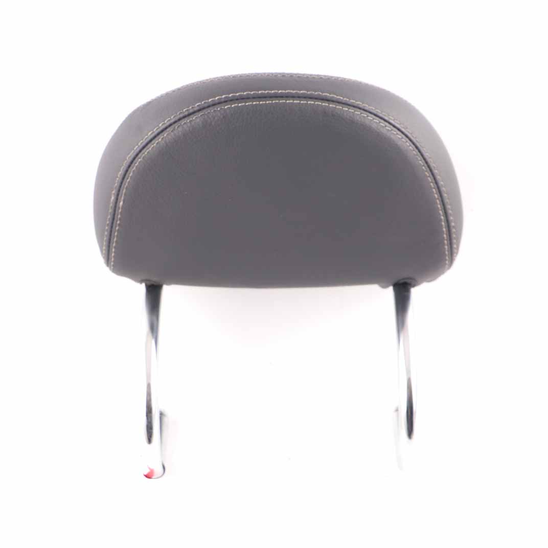 Mercedes W211 Saloon Rear Seat Headrest Leather Black Head Rest