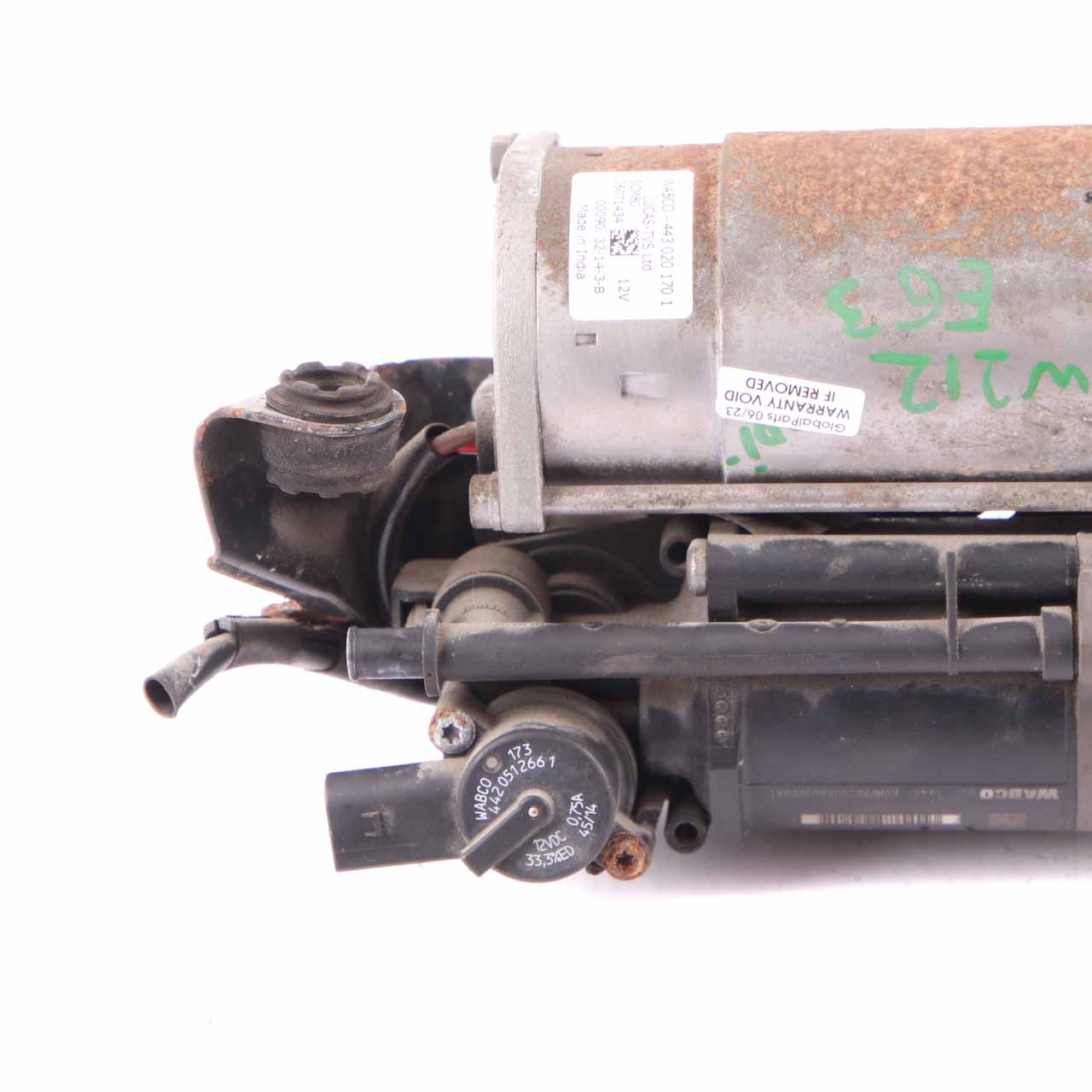 Mercedes W212 Air Compressor Pump Suspension Motor Control Unit A2123200104