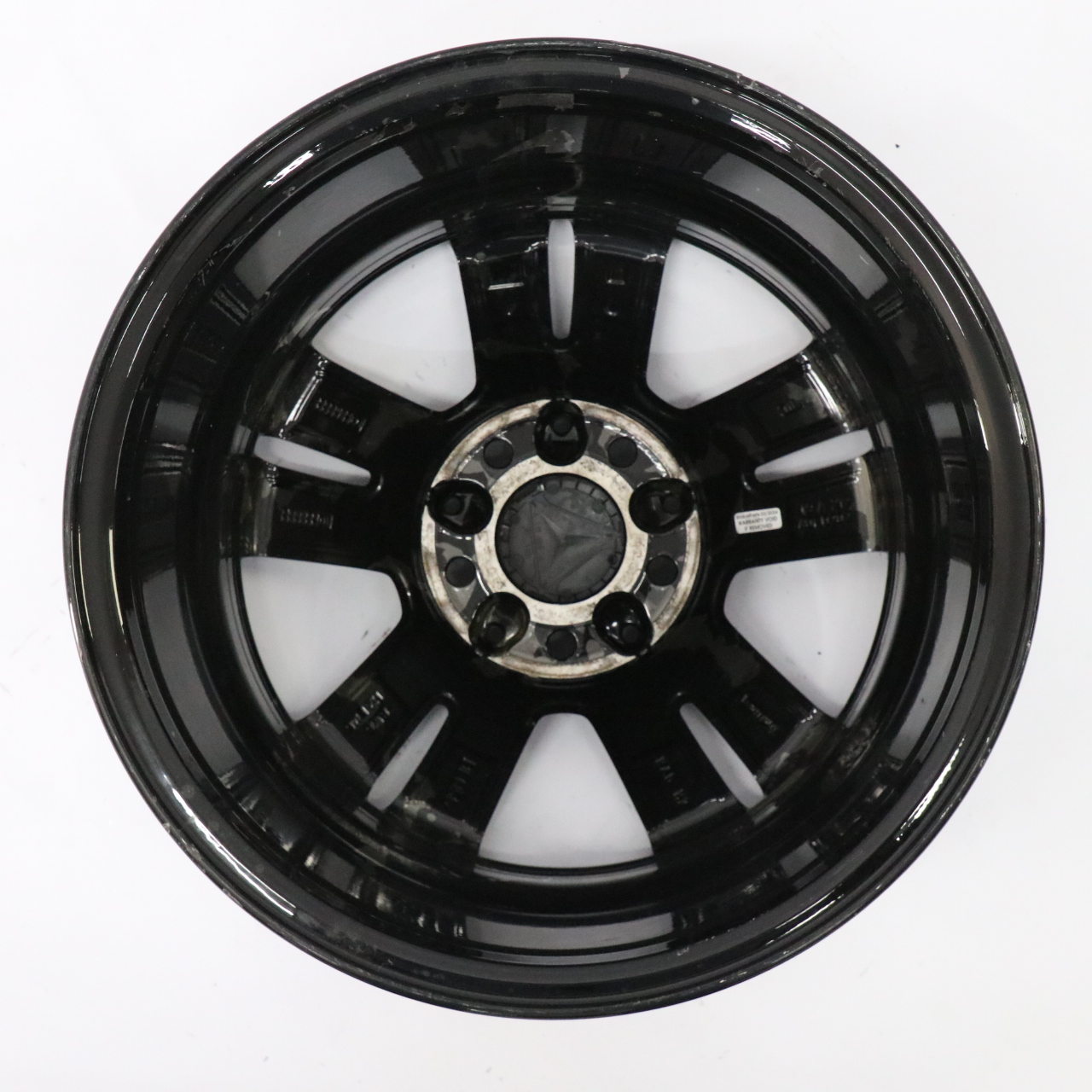 Mercedes W212 Black Alloy Wheel Rim 5-Double Spoke 16" ET:46 8J A2124010202