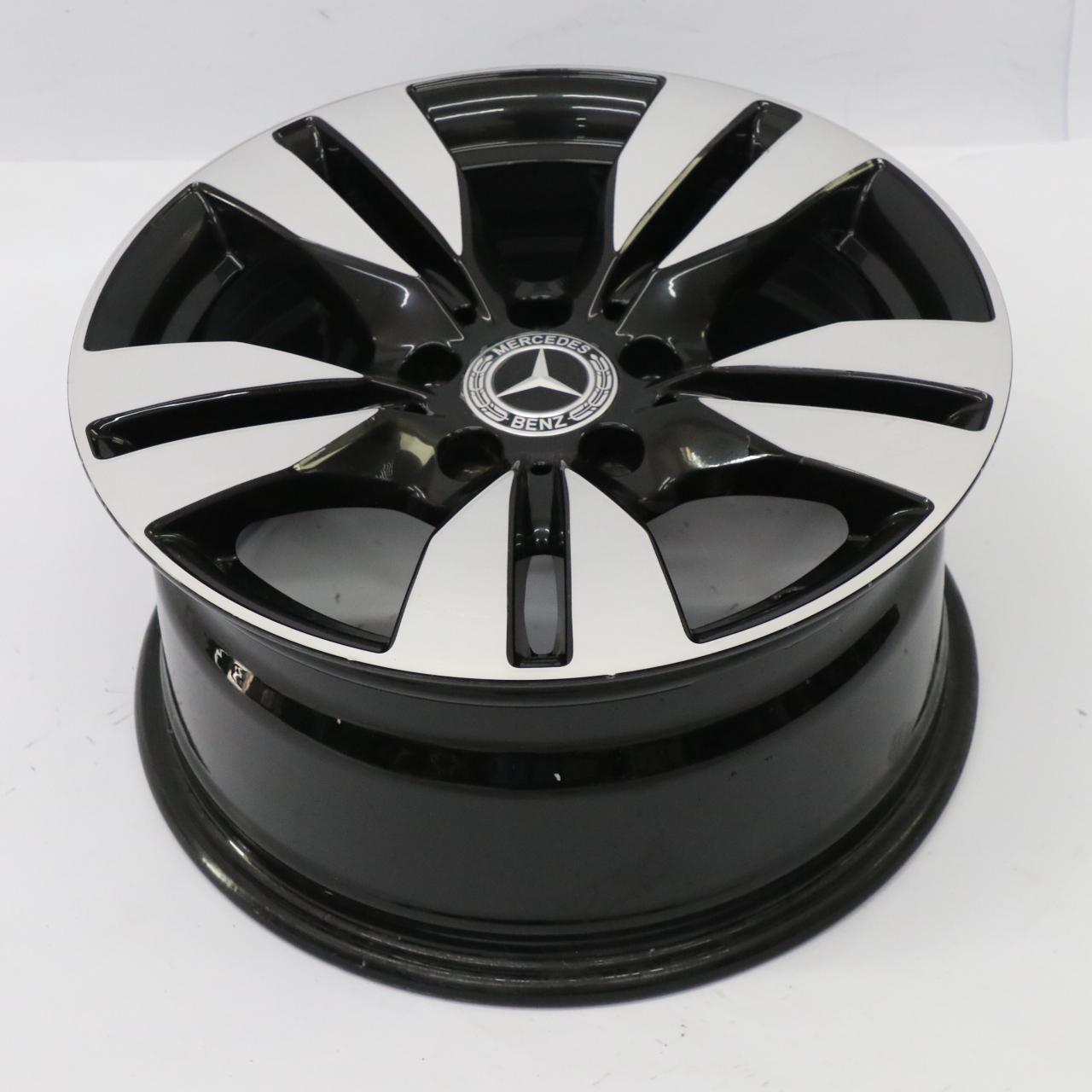 Mercedes W212 Black Alloy Wheel Rim 5-Double Spoke 16" ET:46 8J A2124010202