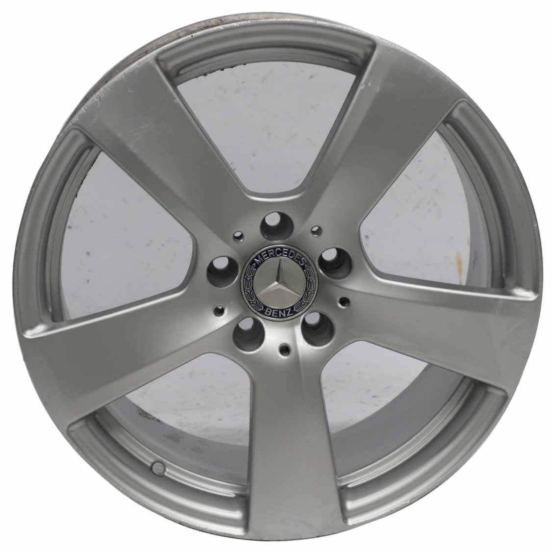 Mercedes W212 Front Axle Silver Alloy Wheel Rim 18" ET:48 8,5J A2124011302