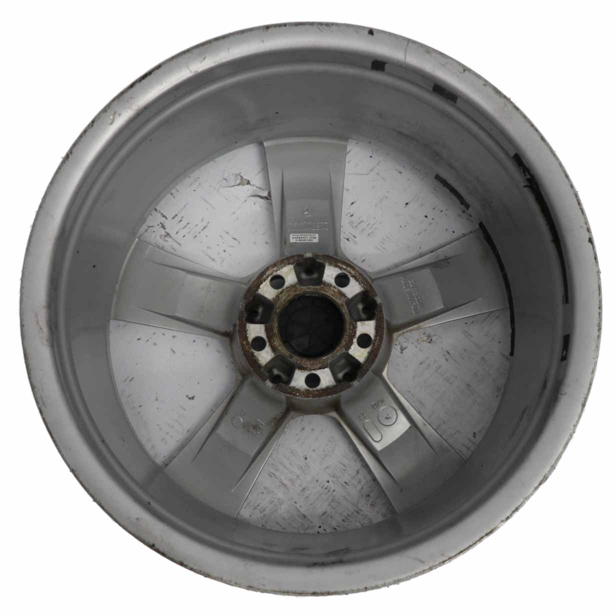 Mercedes W212 Front Axle Silver Alloy Wheel Rim 18" ET:48 8,5J A2124011302