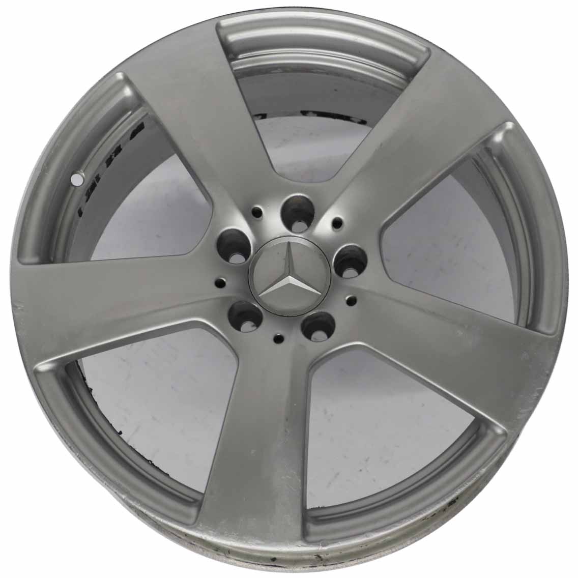 Mercedes W212 Rear Axle Silver Alloy Wheel Rim 18" ET:54 9J A2124011402