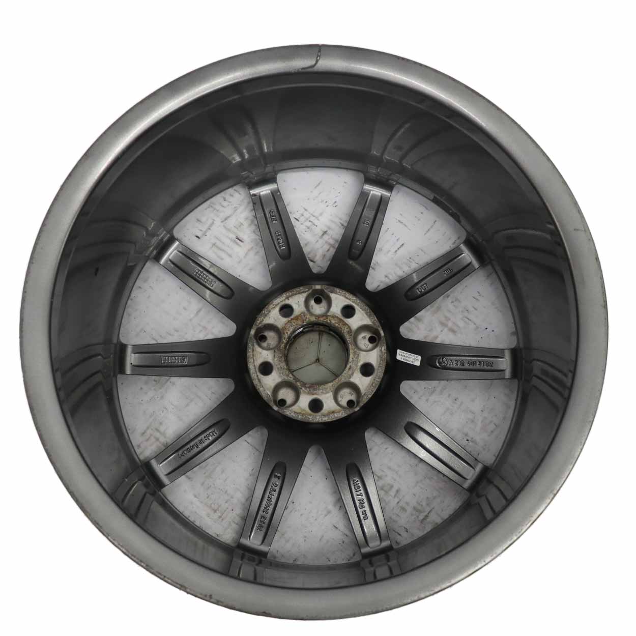 Mercedes W212 E63 AMG Wheel Alloy Rim 10-Spoke Wheel 19" ET:52 9,5J A2124015102