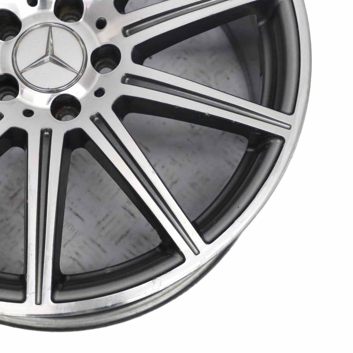 Mercedes W212 E63 AMG Wheel Alloy Rim 10-Spoke Wheel 19" ET:52 9,5J A2124015102