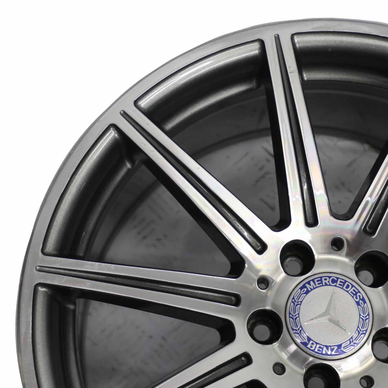 Mercedes W212 E63 AMG Wheel Alloy Rim 10-Spoke Wheel 19" ET:52 9,5J A2124015102