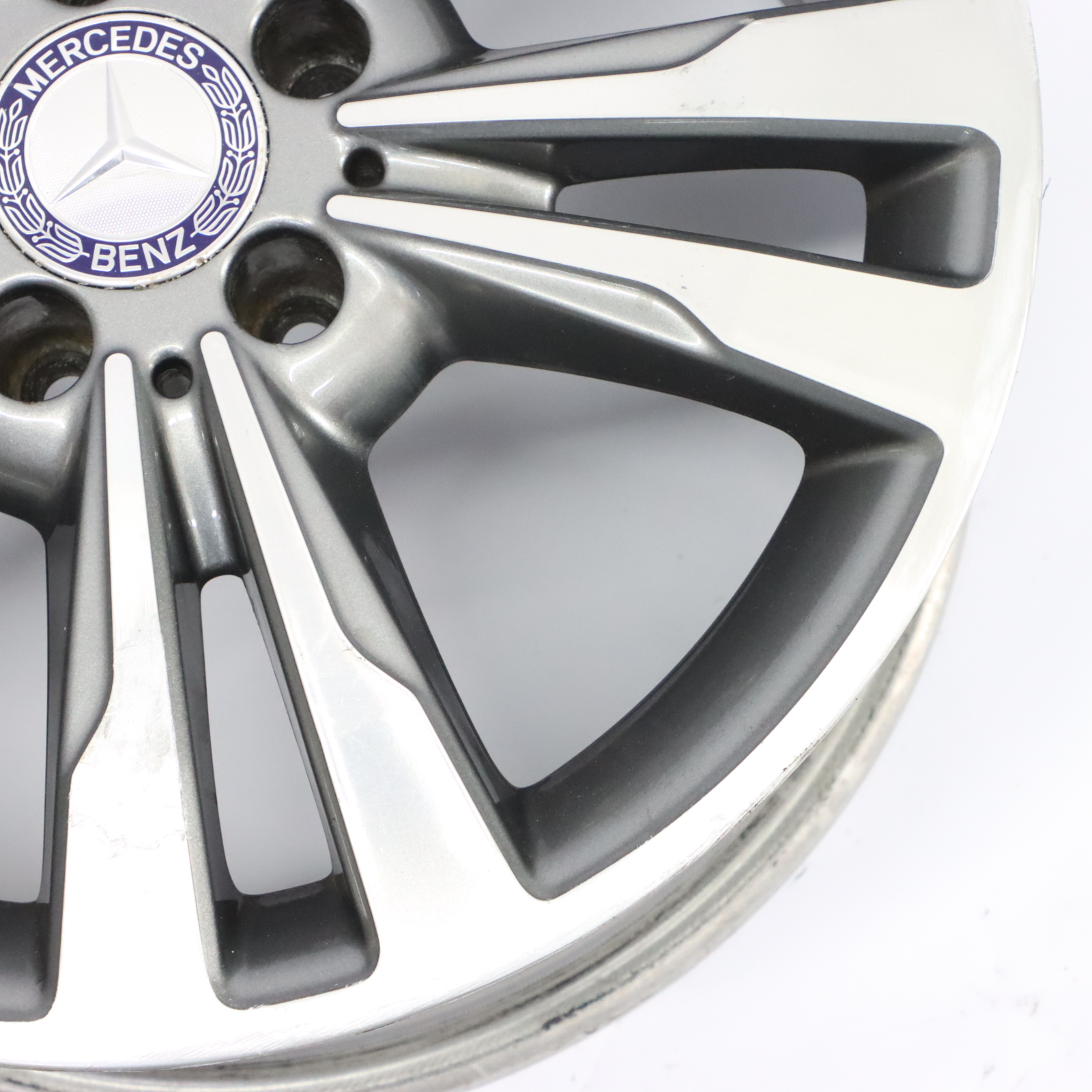 Mercedes W212 Alloy Wheel Rim 17" ET:48 8J 5 Double Spoke A2124015602