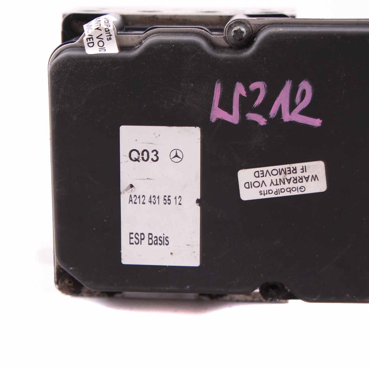 Mercedes W212 ESP ABS Hydro Control Unit Brake Pump Control Unit A2124315512