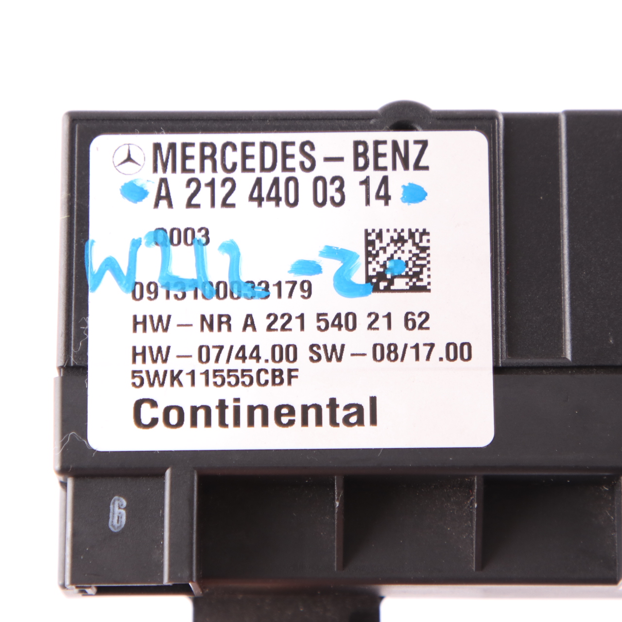 Mercedes W164 W204 Fuel Pump Module Control Unit ECU A2124400314