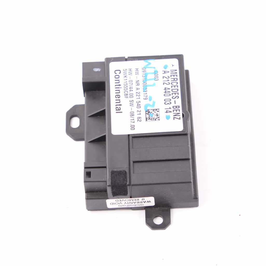 Mercedes W164 W204 Fuel Pump Module Control Unit ECU A2124400314