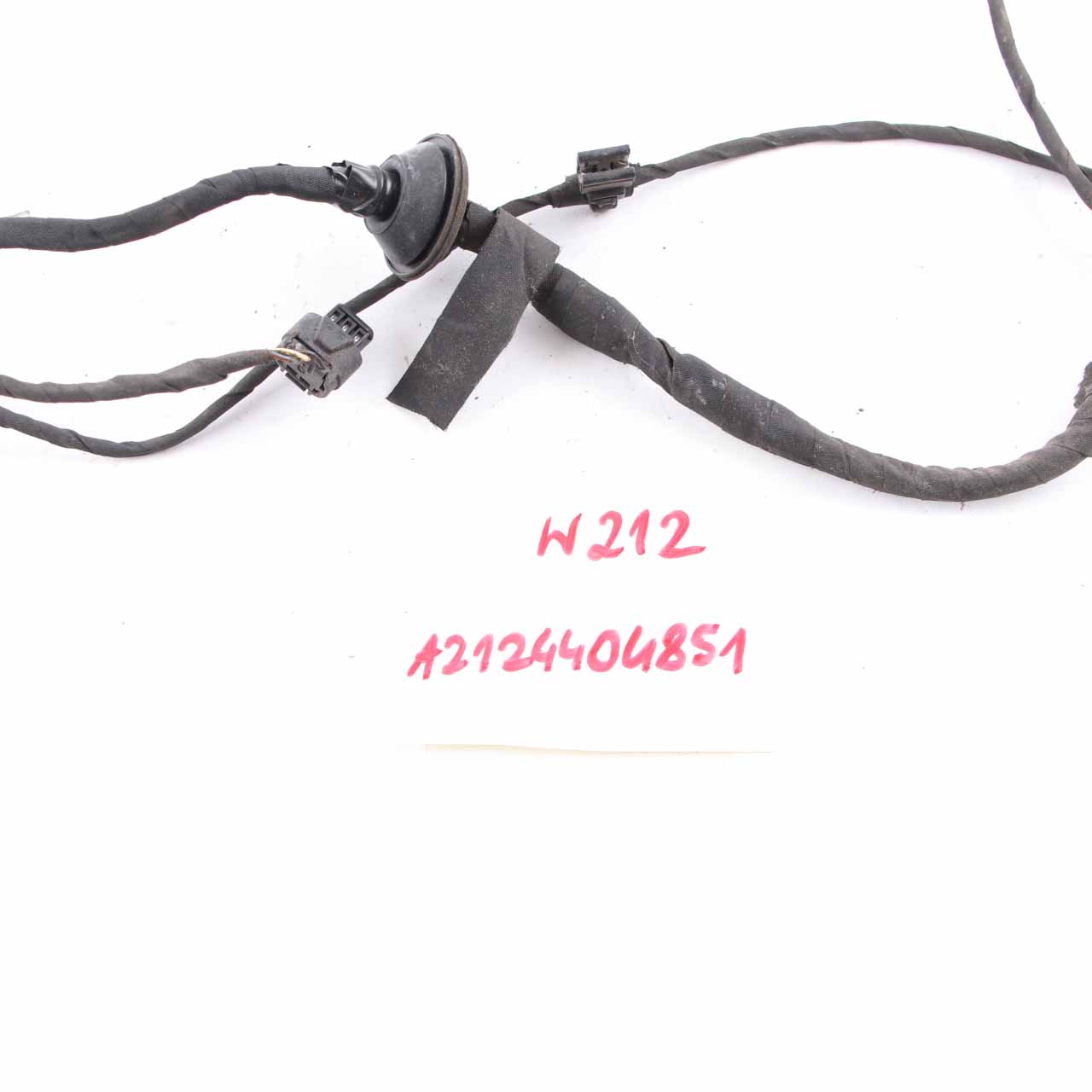 Mercedes W212 Rear Bumper PDC Wiring Parking Sensor Loom Harness A2124404851