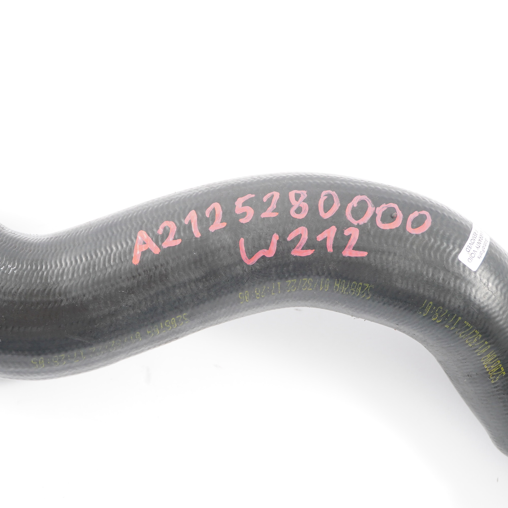 Intake Hose Mercedes W212 OM651 Air Intercooler Charge Pipe Diesel A2125280000