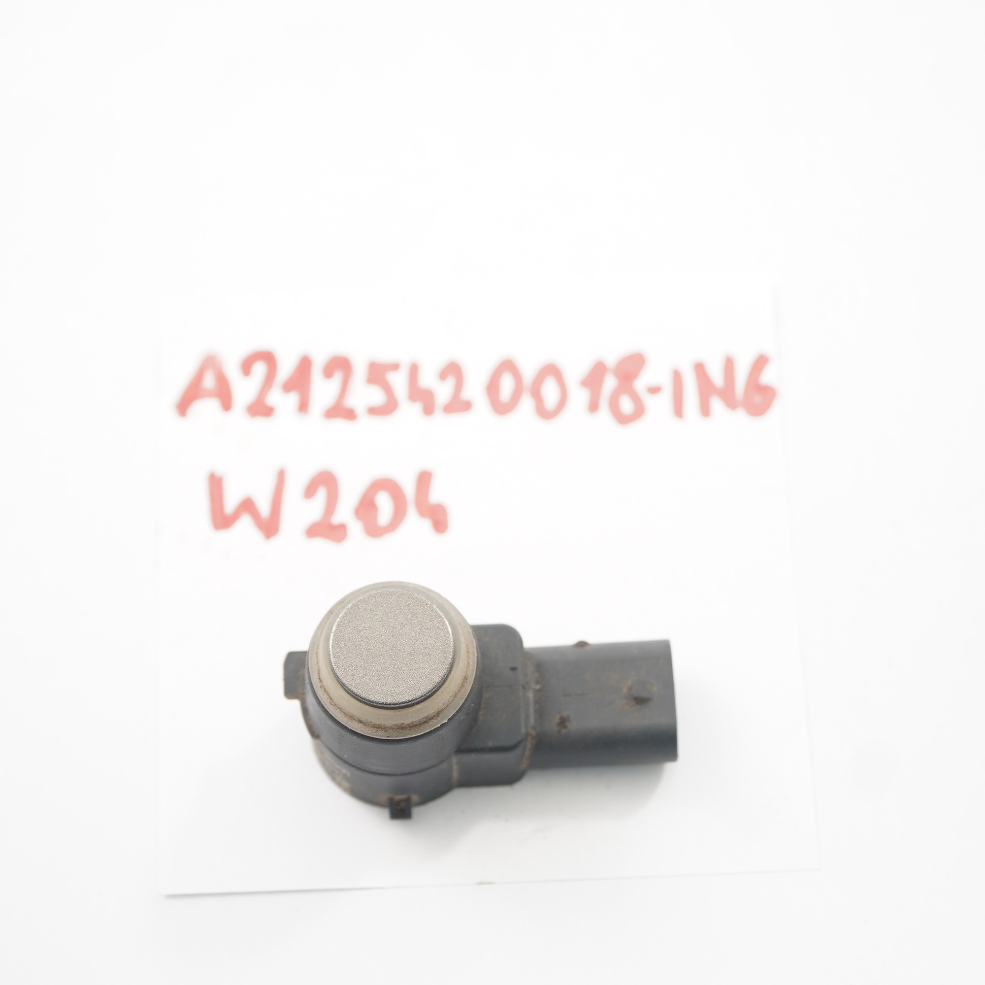 Mercedes W204 Parking Sensor PDC Distance Front Indium Grey - 963 A2125420018