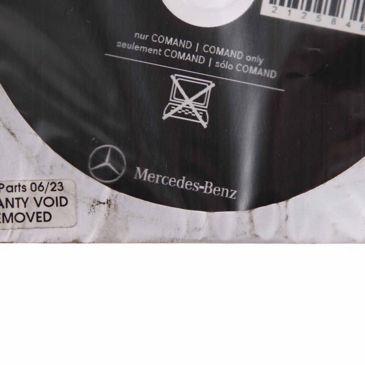 Mercedes W212 Owner's Handbook Instructions Manual CD Disc A2125846701