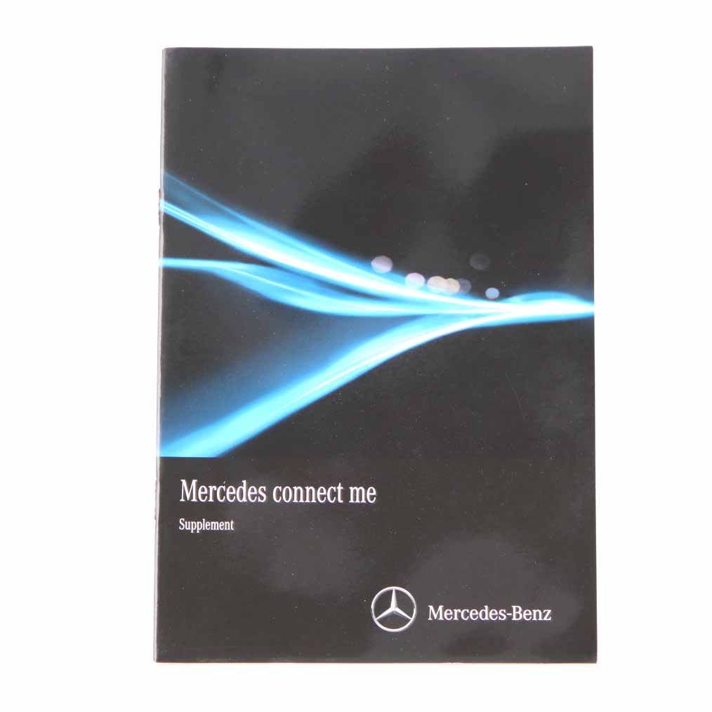 Mercedes W212 Owner's Handbook Service Booklet Slipcase Pouch Case Wallet