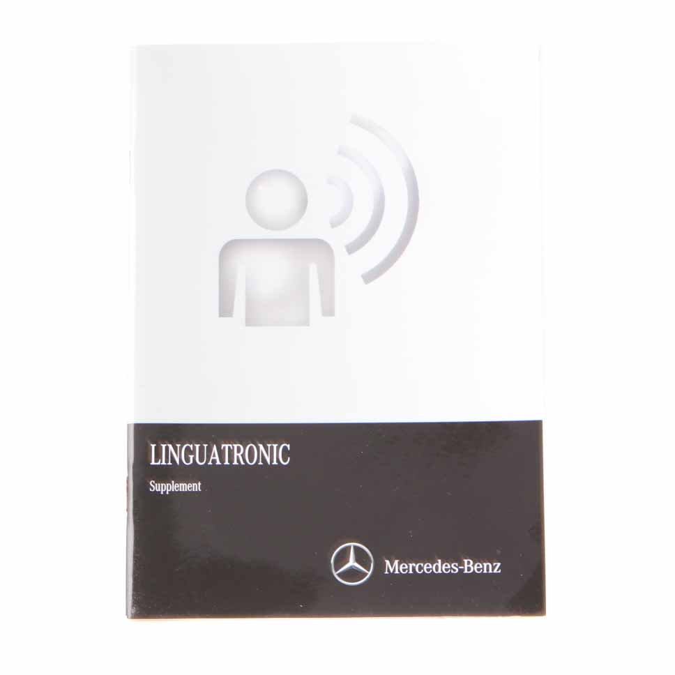 Mercedes W212 Owner's Handbook Service Booklet Slipcase Pouch Case Wallet