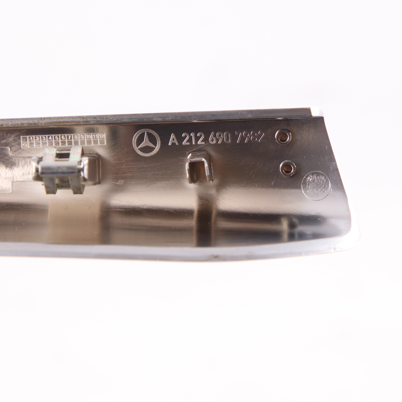 Mercedes W212 Centre Console Trim Strip Panel Cover Left N/S Chrome A2126907982