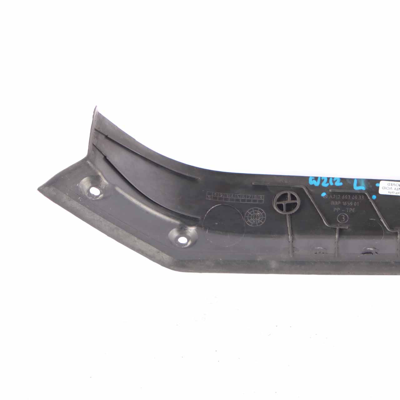 Trunk Boot Trim Mercedes W212 Panel Cover Rear Left N/S Black A2126930933