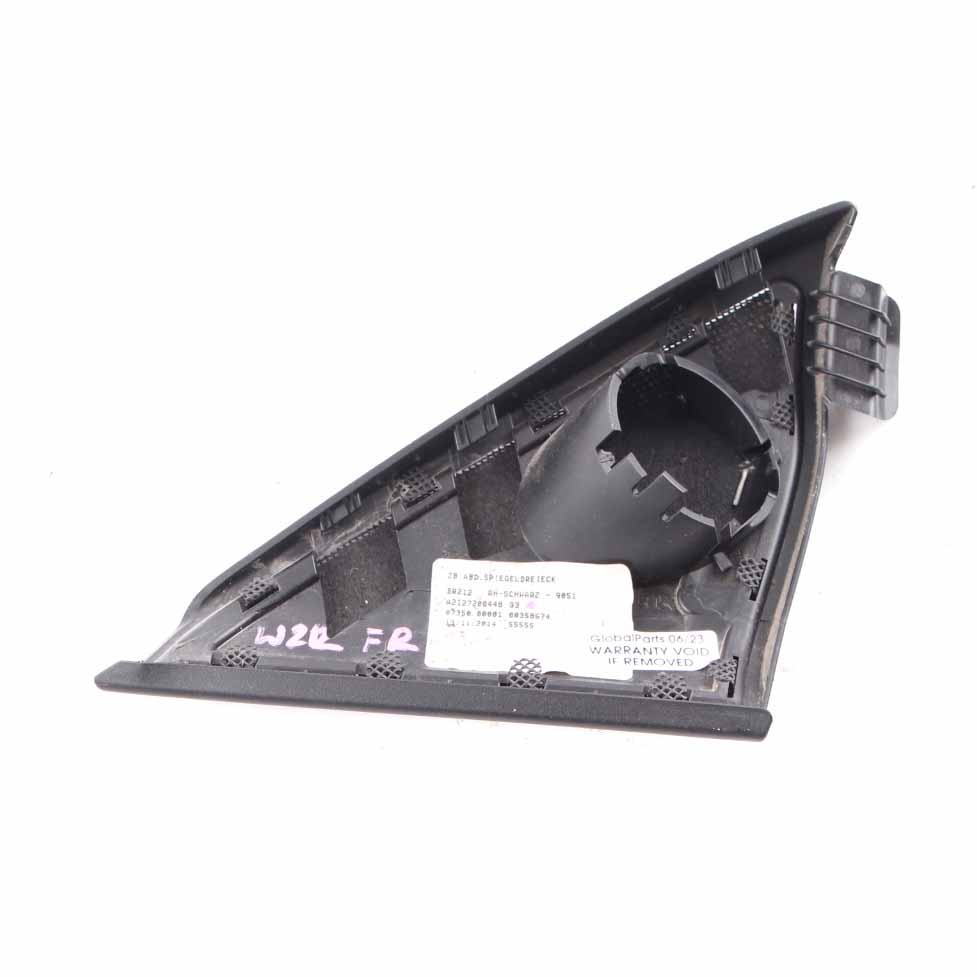 Mercedes W212 Speaker Cover Triangle Front Right O/S Tweeter Trim A2127200448