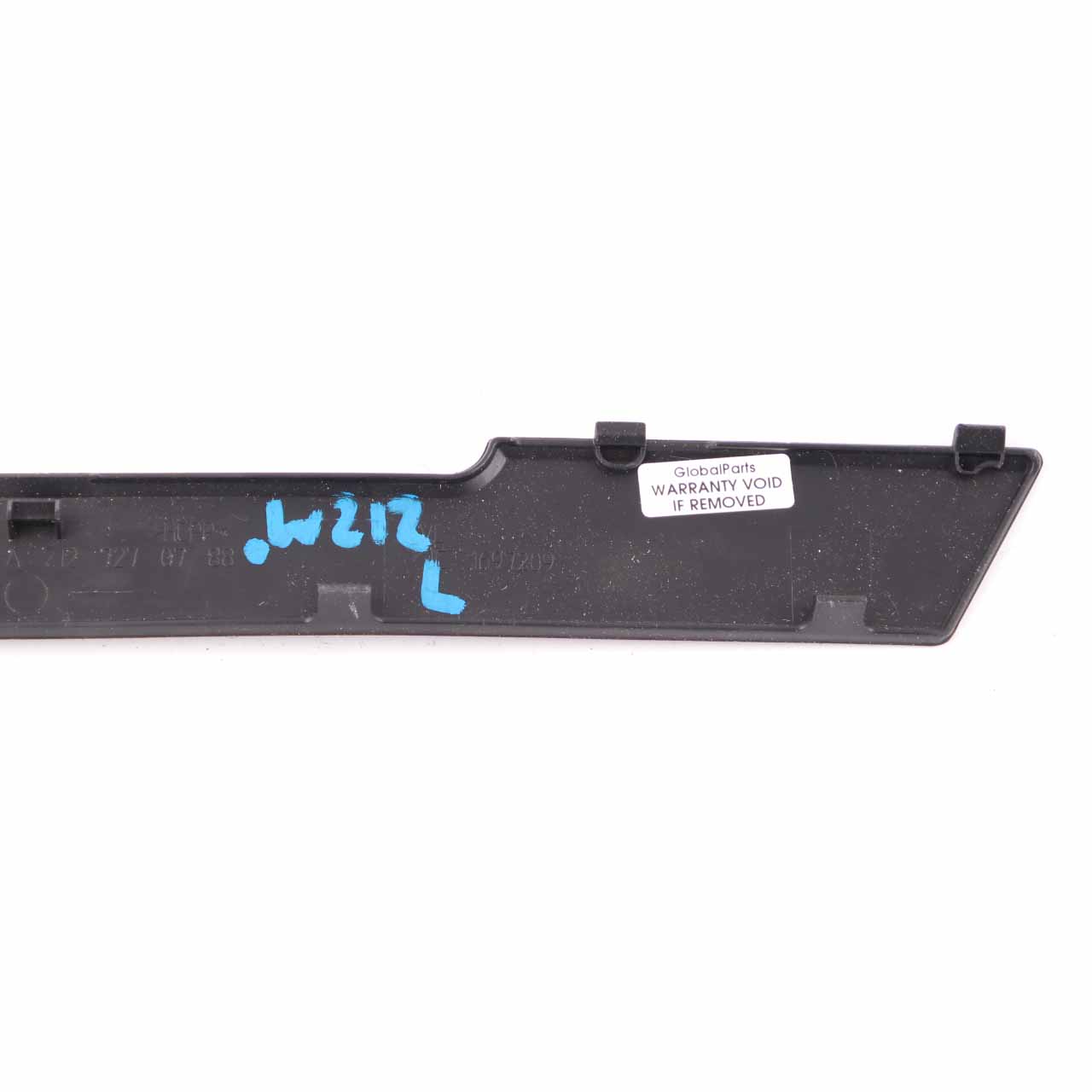 Mercedes W212 Door Card Front Left N/S Grab Handle Mount Black A2127270788