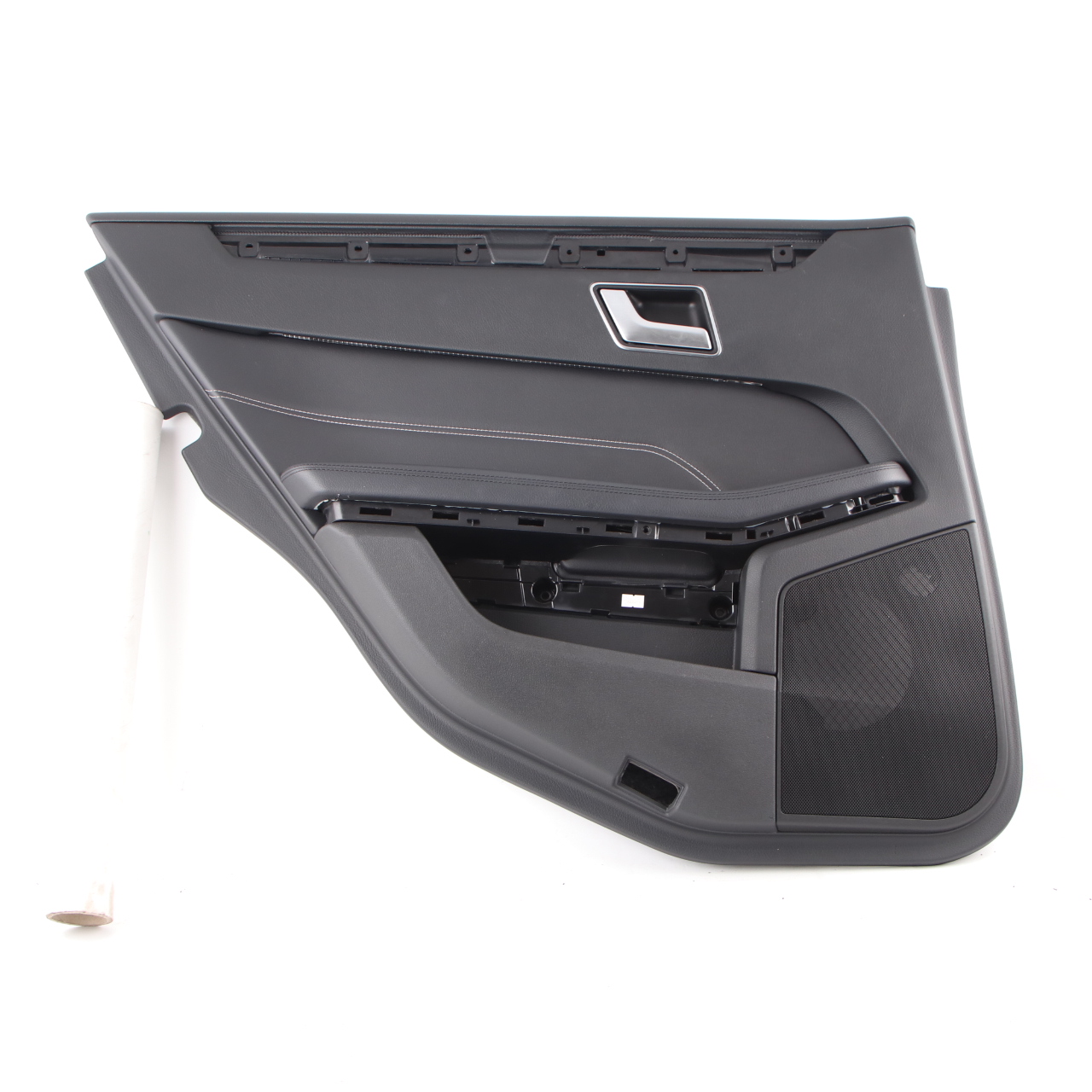 Mercedes W212 Door Card Rear Left N/S Trim Panel Cover Black Imitation Leather