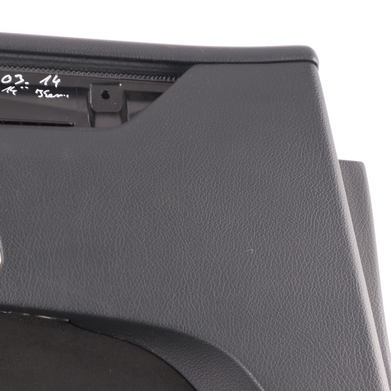 Mercedes W212 Door Card Rear Left N/S Trim Panel Cover Black Leather