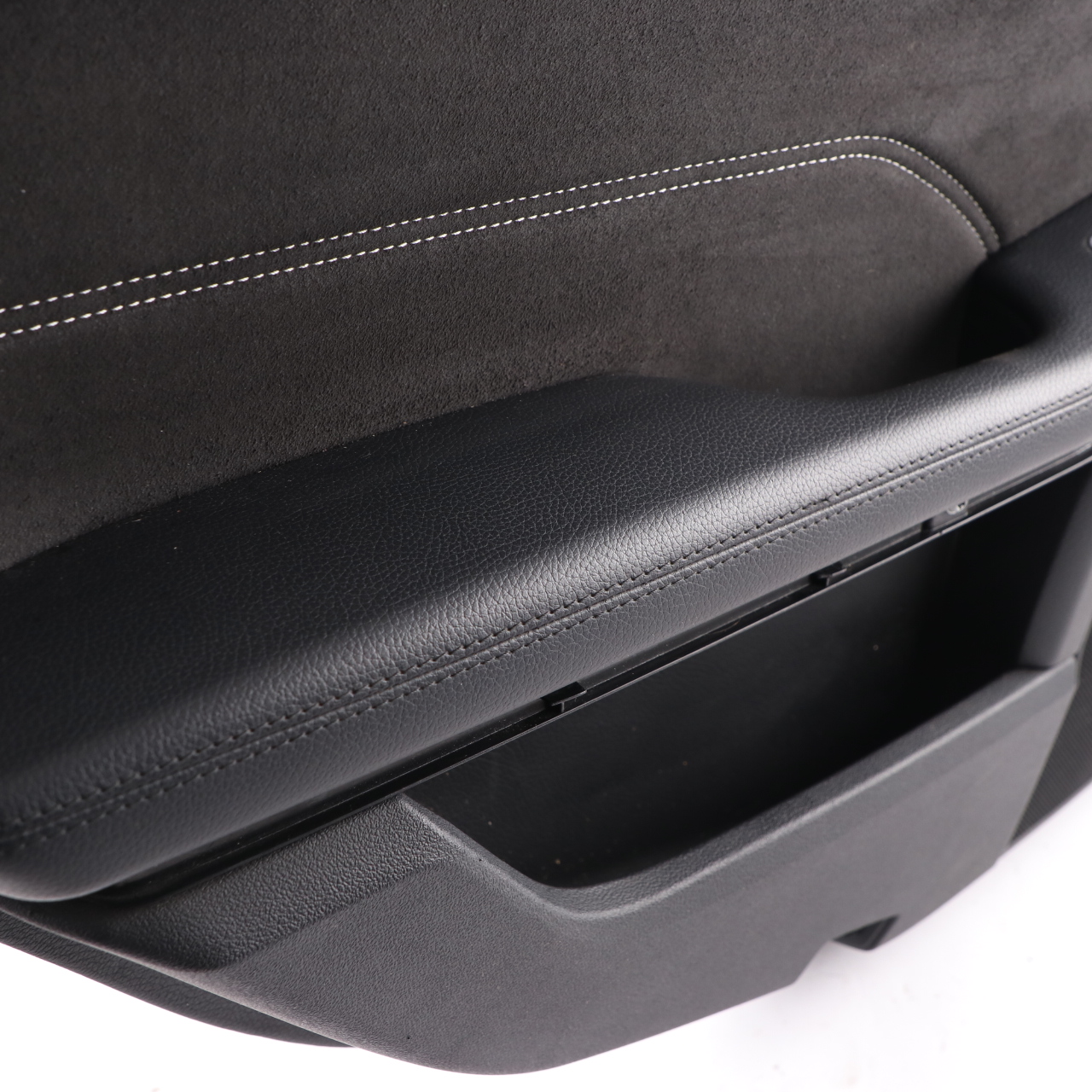 Mercedes W212 Door Card Rear Left N/S Trim Panel Cover Black Leather