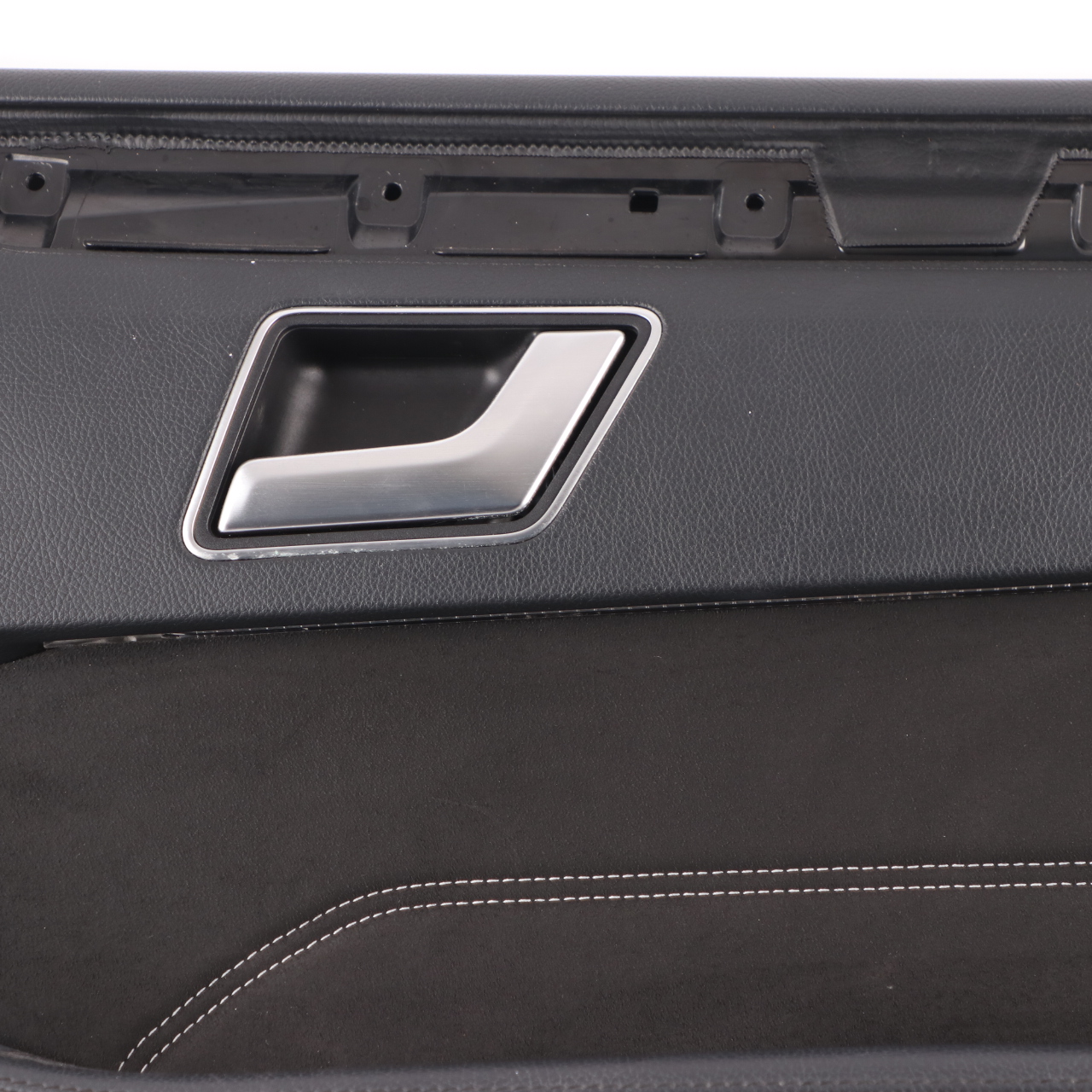 Mercedes W212 Door Card Rear Right O/S Door Trim Panel Cover Black Leather