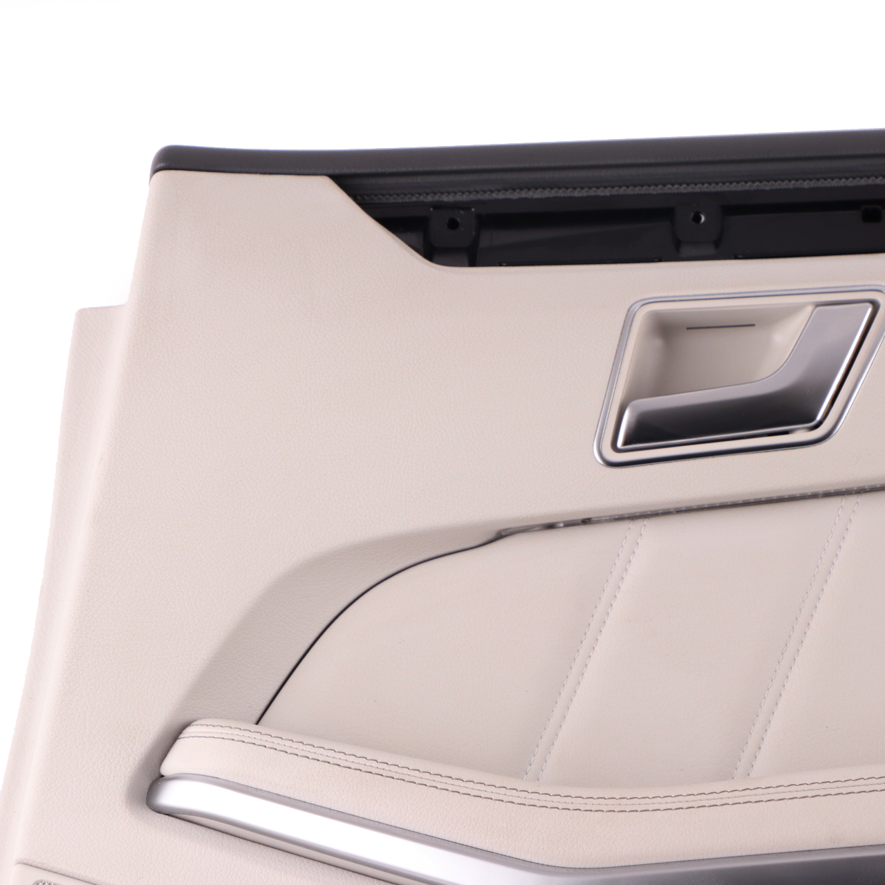 Mercedes W212 Door Card Rear Right O/S Door Trim Panel Cover Beige Leather