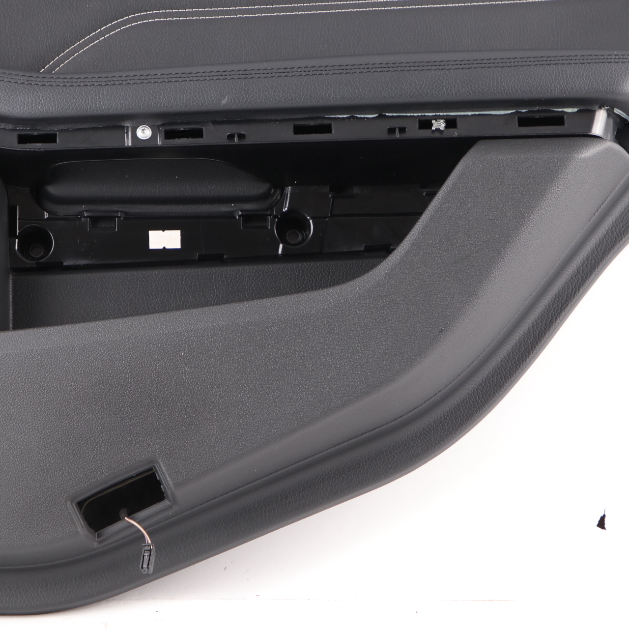 Mercedes W212 Door Card Rear Right O/S Trim Panel Cover Black Imitation Leather