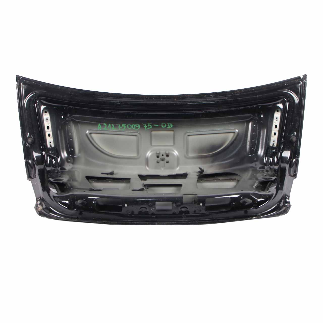 Mercedes W212 Boot Trunk Lid Tailgate Panel Saloon Obsidian Black - 197