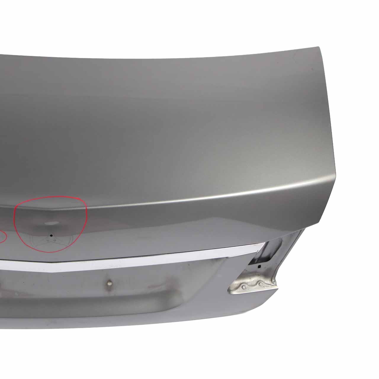 Mercedes W212 Boot Trunk Lid Tailgate Panel Saloon Palladium Silver - 792