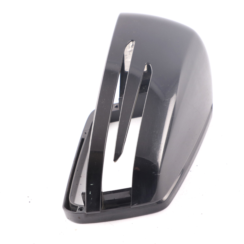 Wing Mirror Cover Mercedes W204 W212 Left N/S Door Housing Obsidian Black 197