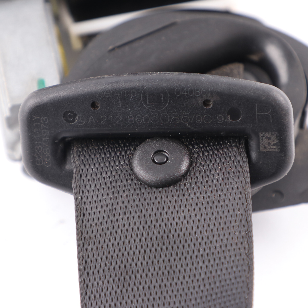 Mercedes S212 Estate Seat Belt Rear Right O/S Seatbelt Black A2128606085