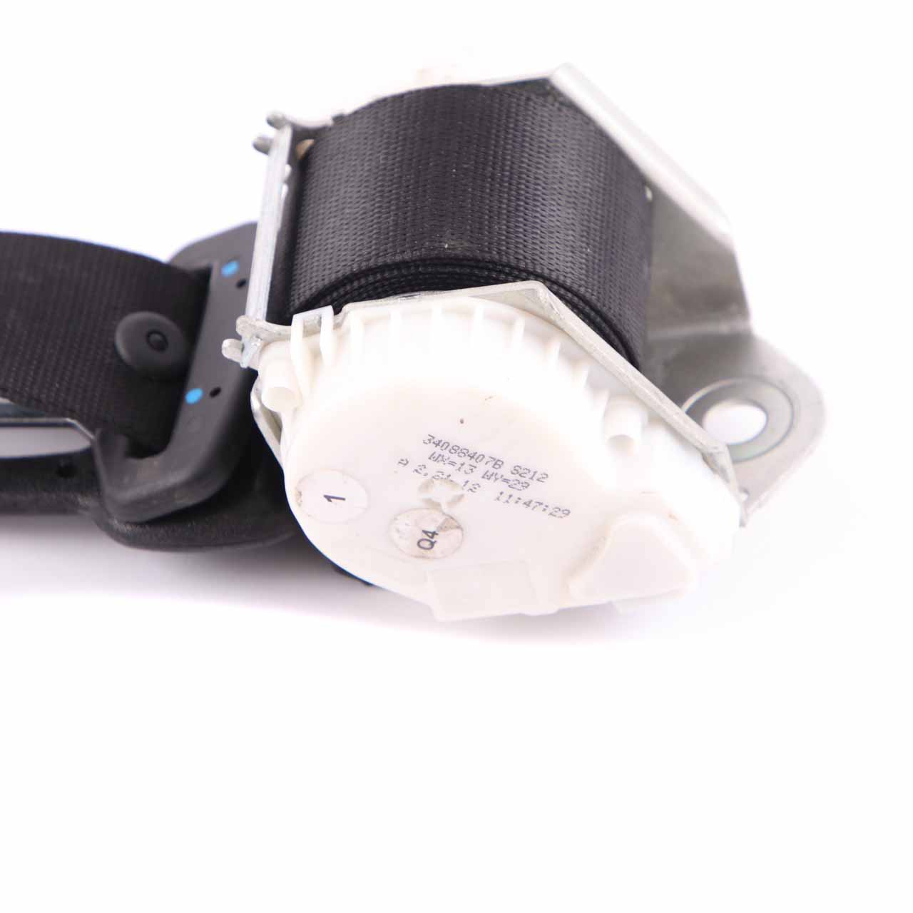 Mercedes S212 Seat Belt Safety Belt Rear Left N/S Black A2128606385