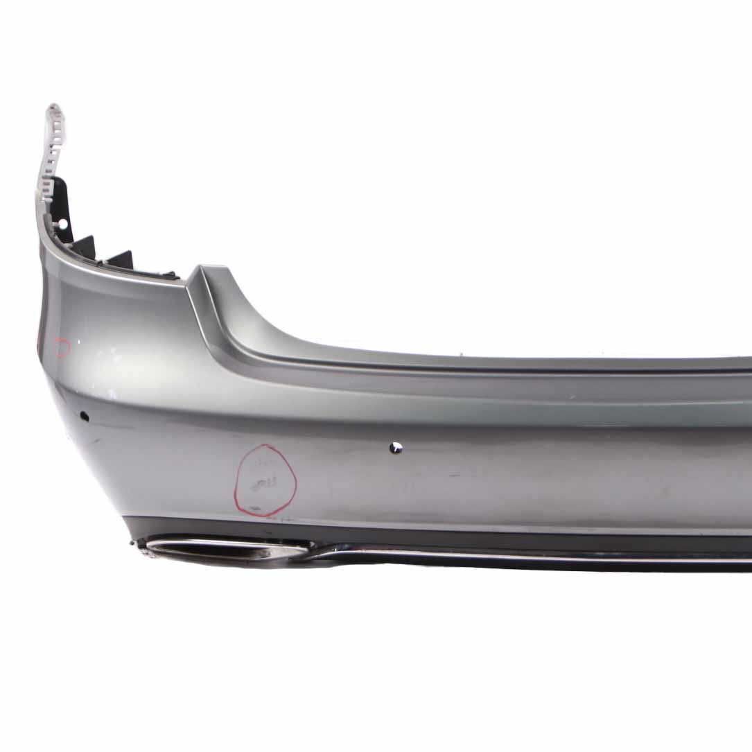 Mercedes W212 Rear Bumper Saloon Trim Panel Cover Palladium Silver Metallic 792