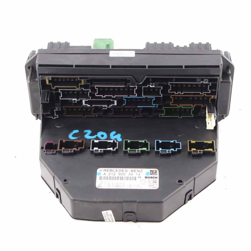 Fuse Box Mercedes C204 W204 Front Relay Control Unit Module SAM A2129003414