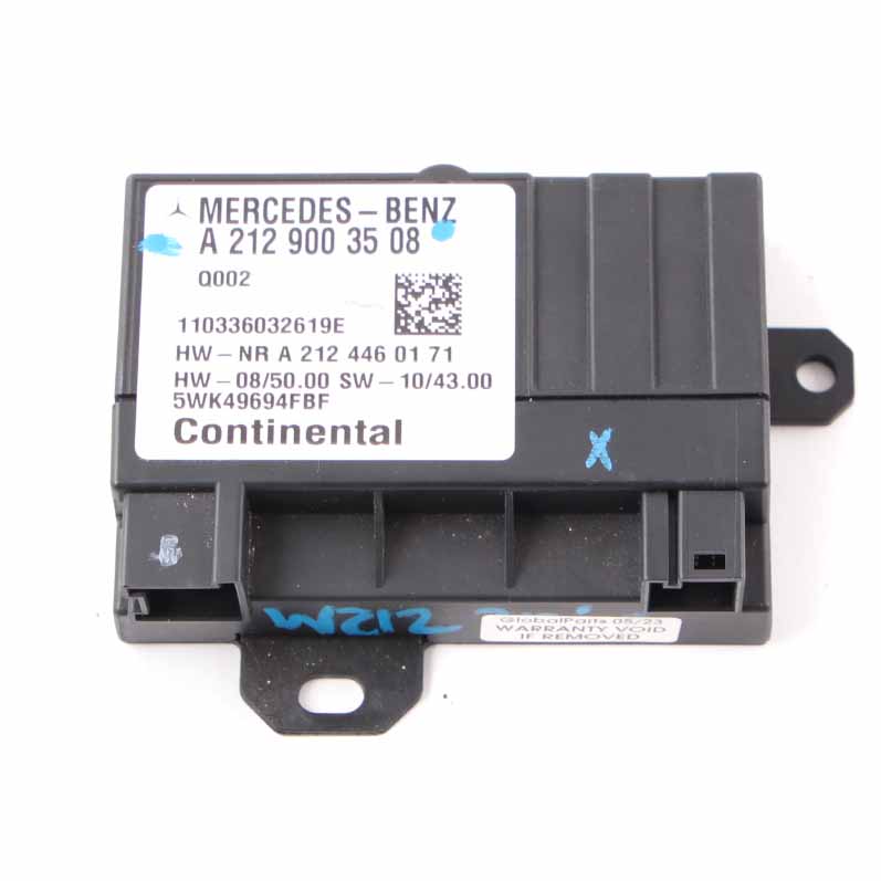 Mercedes W207 W906 Fuel Pump Control Unit Module ECU A2129003508