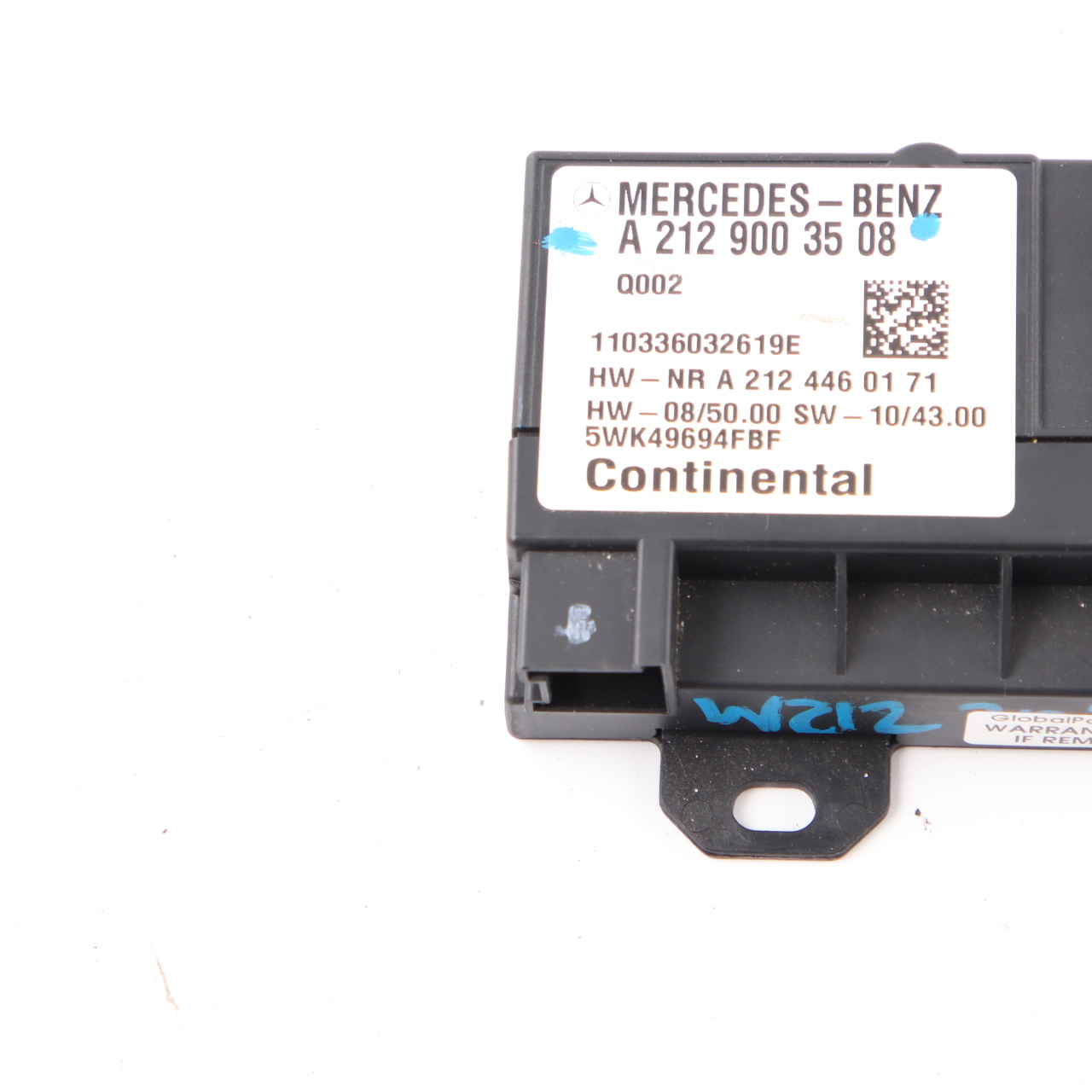 Mercedes W207 W906 Fuel Pump Control Unit Module ECU A2129003508