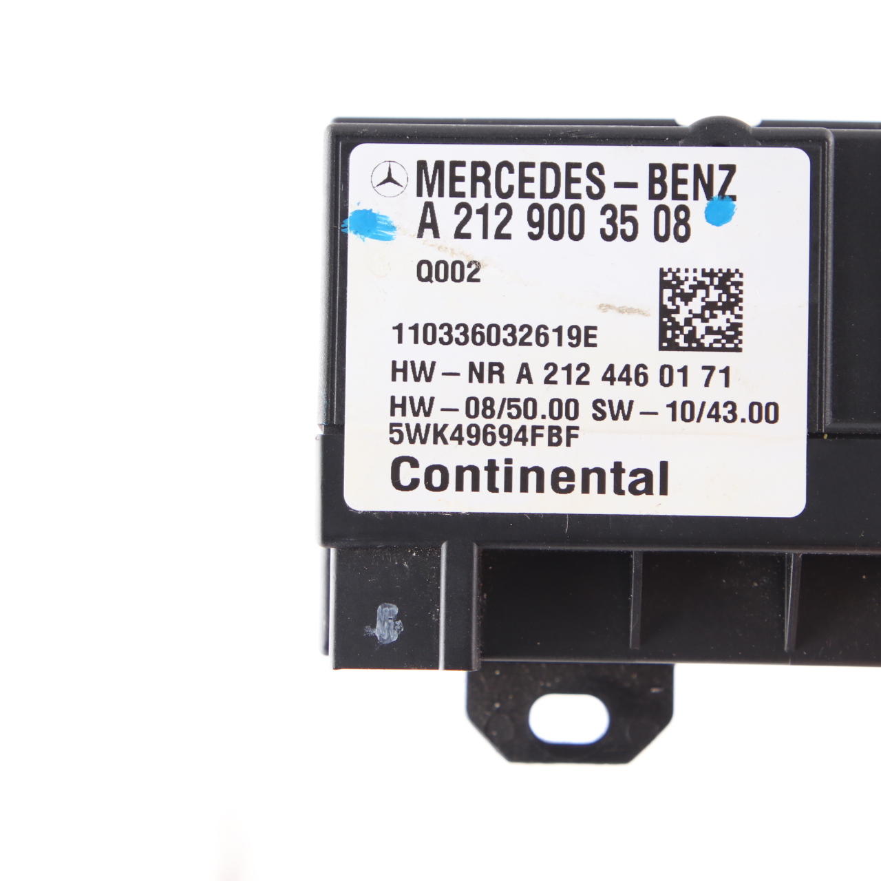 Mercedes W207 W906 Fuel Pump Control Unit Module ECU A2129003508