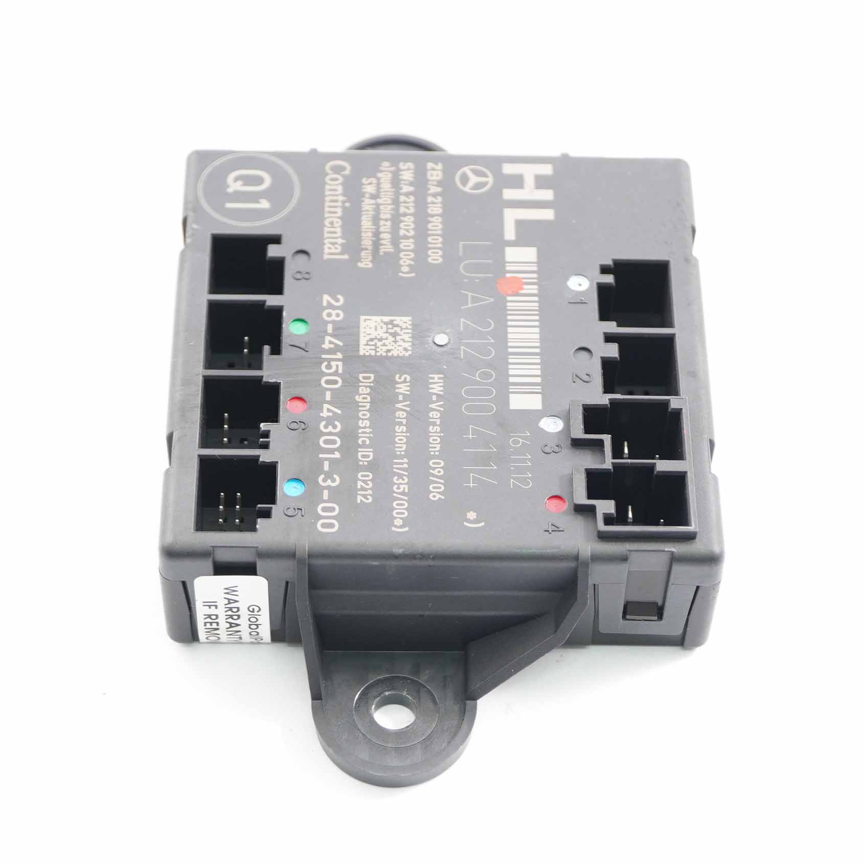 Door Module Mercedes W204 W212 Rear Left N/S Control Unit A2129004114