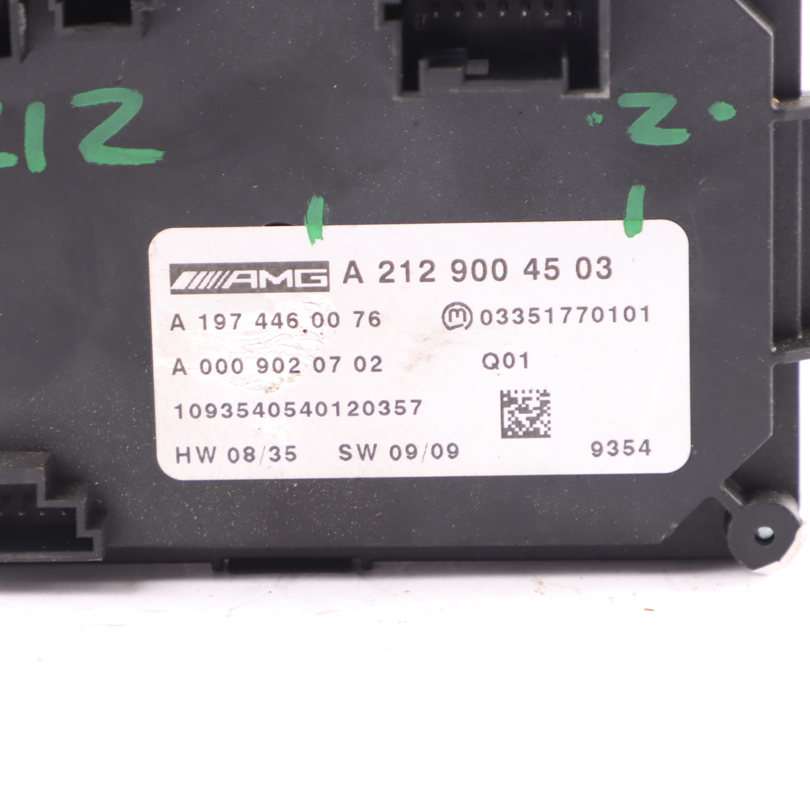 Mercedes W212 Electronic Control Unit Module Suspension A2129004503