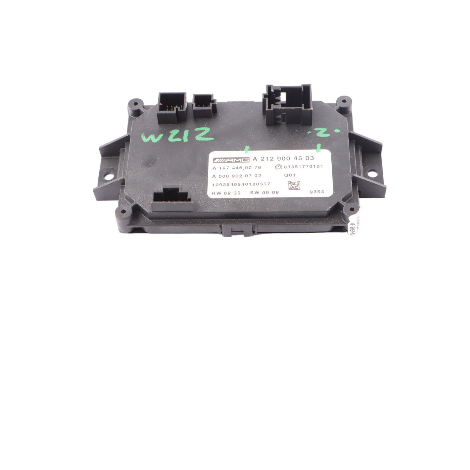 Mercedes W212 Electronic Control Unit Module Suspension A2129004503