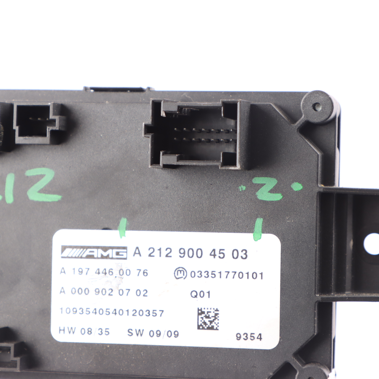 Mercedes W212 Electronic Control Unit Module Suspension A2129004503