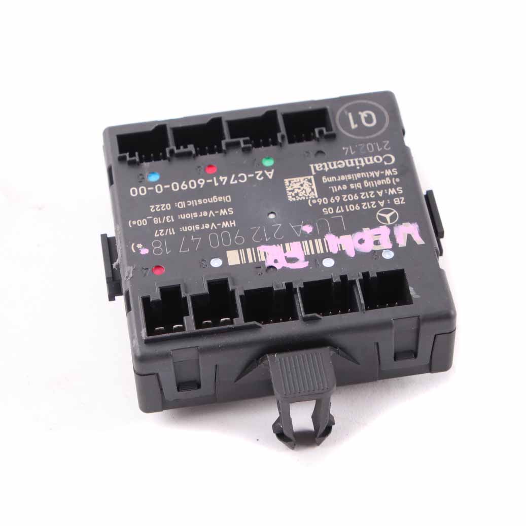 Door Module Mercedes W212 Front Right O/S Control Unit Module A2129004718