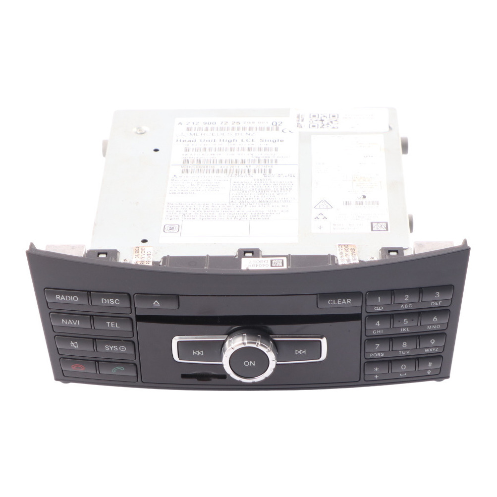 Mercedes C207 W212 Radio Comand Control Head Unit Module Navigation A2129007225