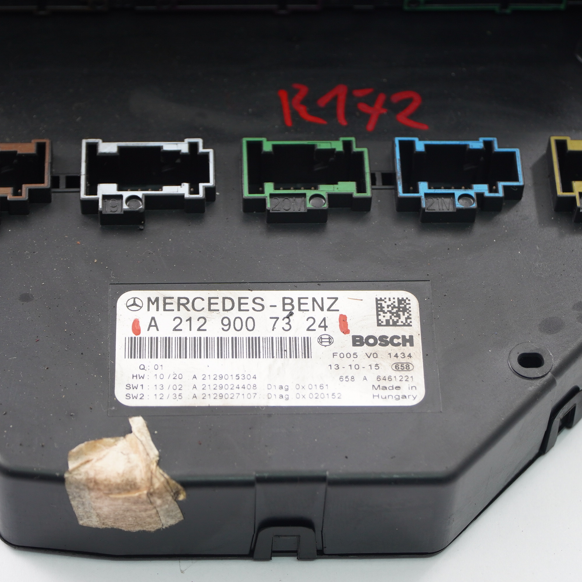 Mercedes SLK R171 Petrol M271 Fuse Box SAM Relay Control Module A2129007324