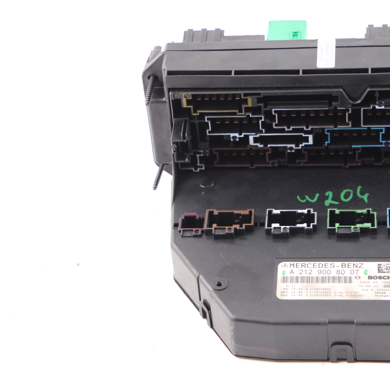 Mercedes W204 SAM Module Fuse Box Relay Control Unit A2129008007