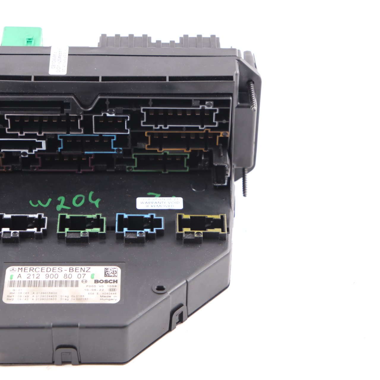 Mercedes W204 SAM Module Fuse Box Relay Control Unit A2129008007