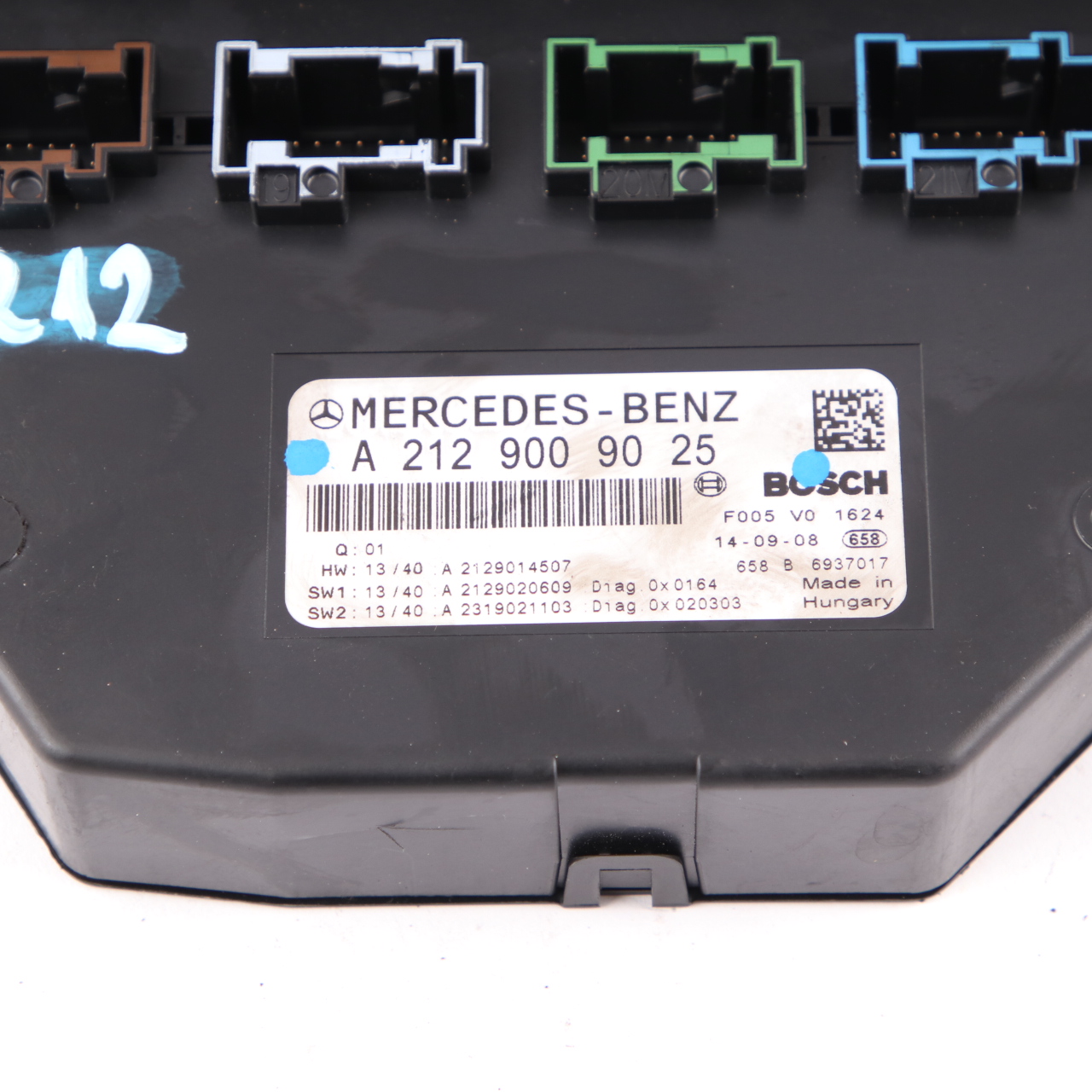 Mercedes W212 Fuse Box Front Relay Control Unit Module SAM A2129009025